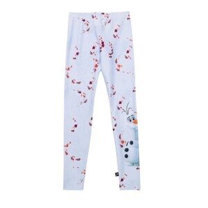 Terez Girl's Frozen Olaf Leggings Girls Size Large